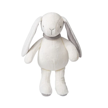 1 шт. плюшевый кролик, спящая игрушка для малышей, сидящие плюшевые игрушки, Плюшевый кролик, приятная игрушка, Игрушка для сна, комфорт