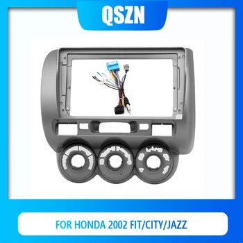 2 Din автомагнитола, установка DVD, панель для HONDA 2002 FIT/CITY/JAZZ Dash, комплект отделки, рамка