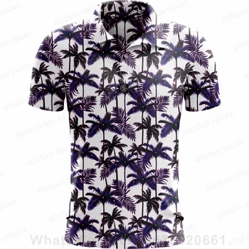 2023 Новая летняя мужская рубашка поло, повседневная модная быстросохнущая футболка с коротким рукавом для рыбалки, гольфа, топы, одежда больших размеров