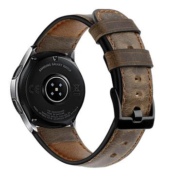 22 мм Кожаные Ремешки Для Часов Xiaomi Color 2 MI Watch S1 Active/Pro Браслет Для Mi S2 42 46 мм Смарт-часы Браслет Ремешок Для Часов