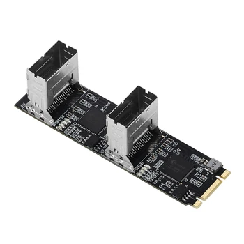 8 портов от 3.0 до.2 адаптера B + M-Key PCIE 3.0 X2 Sata3.0 с расширением Riser на 6 ГБ