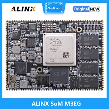 ALINX SoM M3EG: Xilinx Zynq UltraScale + Система MPSOC AI XCZU3EGSoM на модуле штамповки отверстий