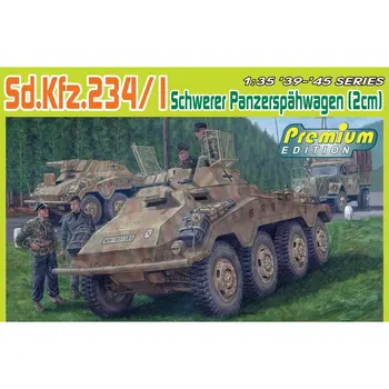 DRAGON 6879 1/35 Sd.Kfz.234/1 Schwerer Panzerspähwagen [2 см] - Набор масштабных моделей