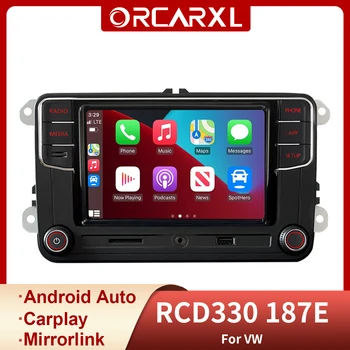 RCD330 Plus RCD330G R340G Android Auto Carplay 6RF 035 187E Автомобильный MIB-Радиоприемник Для VW Golf Jetta MK6 CC Tiguan Passat Polo Автомобильный Радиоприемник