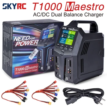 SKYRC T1000 RC Зарядное Устройство для 1-6 S Lipo Баланс Батареи Зарядное Устройство/Разрядник LiFe NiMH NiCd Maestro AC/DC Зарядное устройство SK-100182