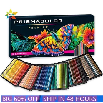 Sanford Prismacolor Premier Crayons de Couleur en Bois, 150 pièces