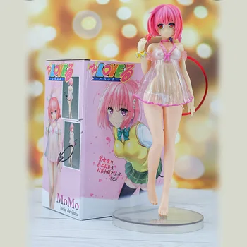 To Love Ru Darkness Momo Belia Deviluke пижамная фигурка из ПВХ, аниме-модель, коллекция игрушек для взрослых, кукольный подарок