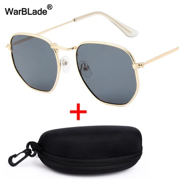 WarBLade Классические Металлические солнцезащитные очки Мужские женские солнцезащитные очки роскошного бренда UV400 Винтажные женские очки для вождения, спорта на открытом воздухе