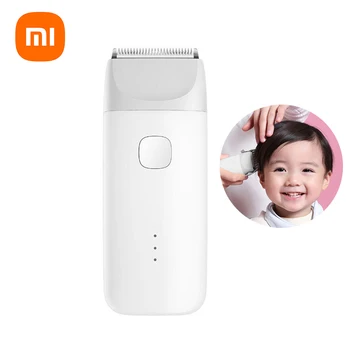 Xiaomi MiTu USB charge IPX7 Водонепроницаемая Электрическая Машинка Для Стрижки Волос, Бритва С Бесшумным Мотором, Детский Мужской Парикмахерский Триммер Для Стрижки Волос