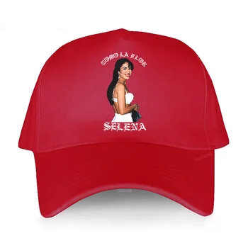 Бейсболка Высококачественная шляпа Selena Quintanilla Мужская редкая портретная летняя модная брендовая шляпа Летняя Однотонная солнцезащитная кепка