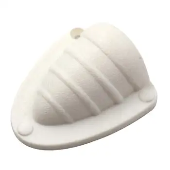 Белая нейлоновая вентиляционная /проволочная крышка для раковины для лодки (60 x 65 x 25 мм)