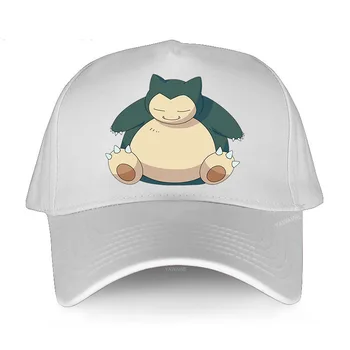 Винтажные кепки yawawe уличная летняя шляпа Snorlax is My Spirit Animal Go Хлопковая бейсболка с принтом мужская регулируемая шляпа в стиле хип-хоп