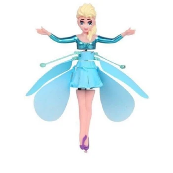 Волшебная кукла-сказочная принцесса, беспилотный летательный аппарат, чувствительный к жестам, интеллектуальная подвеска, светящиеся летающие игрушки, подарок детям на День рождения