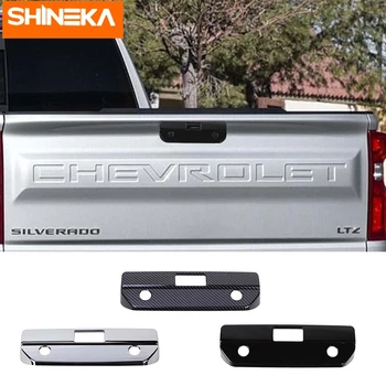 Декоративная крышка ручки задней двери автомобиля SHINEKA ABS для Chevy Silverado GMC/SIERRA 2019 Up Аксессуары для стайлинга экстерьера