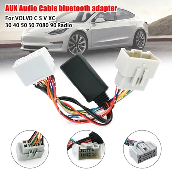 Для C30 C70 S40 S60 S70 S80 V40 V50 V70 XC70 XC90 Аудиоприемник AUX-IN BT Адаптер Автомобильный Аудиоприемник Автомобильные Аксессуары Audi
