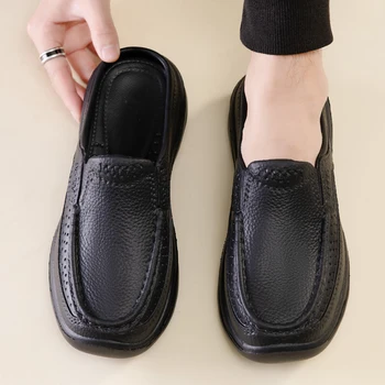 Домашние тапочки EVA Легкие полуботинки Мужская обувь Baotou Водонепроницаемые Сандалии Легкие Пляжные тапочки Обувь класса люкс Без груза