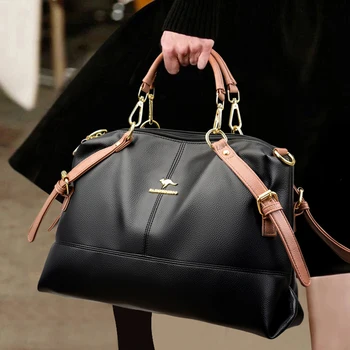 Женские сумки Elegant из кожи премиум-класса, женская сумка большой вместимости, женские повседневные сумки Bolsa 2022 New