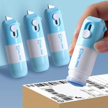 Жидкость для коррекции термобумаги LE 2In1 Express Нож для распаковки упаковки Жидкость для защиты идентификационных данных домашнего Офиса Жидкость для защиты личных данных