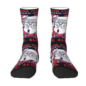 Забавные мужские носки Arale Dr.Slump Dress Socks Unisex Breathbale С теплым 3D принтом из японского аниме Манга Crew Socks