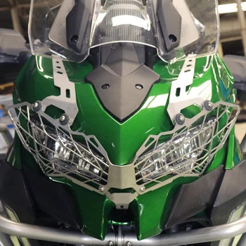Защита Фары Мотоцикла, Защитная Решетка, Решетка-Гриль Для Kawasaki Versys 1000 KLE1000 2019 2020 2021 2022 2023 Moto Запчасти