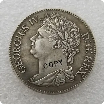 Ирландия 1 пенни - монеты Георга IV 1822 года, копии монет, медали, монеты для коллекционирования