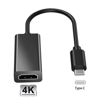 Конвертер видеокабеля USB Type C 4K USB3.1 USB Type C в HDMI-совместимый Кабель-адаптер для Экрана телефона MacBook