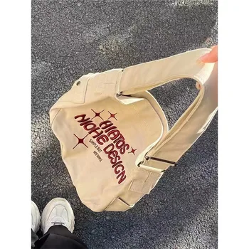 Литературная сумка для книг через плечо в японском стиле Ins Студенческая холщовая сумка через плечо большой емкости Женская сумка-тоут Высокого качества