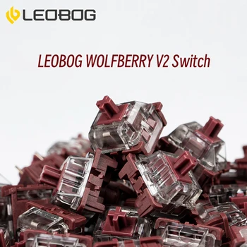 Механический линейный переключатель LEOBOG WOLFBERRY V2 с возможностью замены 3Pin 45gf на механическую клавиатуру