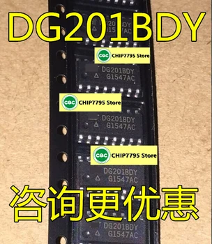 Микросхема четырехпозиционного аналогового переключателя DG201 DG201BDY DG201BDY-T1-E3 SMD SOP-16