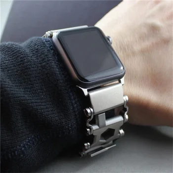 Многофункциональный металлический ремешок для Apple watch band 49мм 44мм 40мм 45мм 41мм Спортивный браслет iwatch Ultra series 876543SE