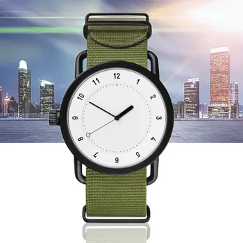 Мужские кварцевые часы с нейлоновым ремешком, военные наручные часы для мужчин, спортивные армейские мужские часы класса люкс высокого качества Reloj Hombre