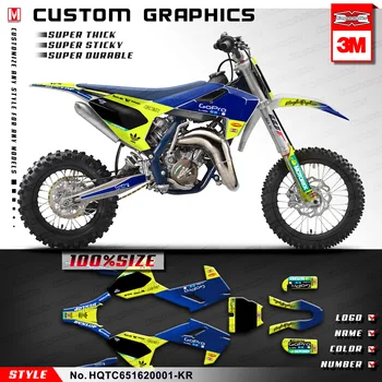 Наклейки с графикой Кунг-фу для мотокросса MX Racing Набор наклеек для TC65 TC 65 2016 2017 2018 2019 2020 2021 2022 2023