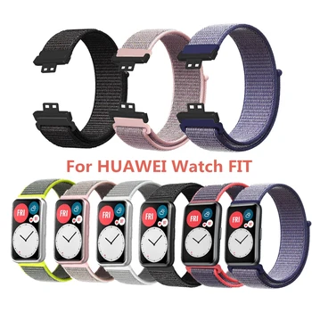 Нейлон ремешок для часов петля ремешок ремешок для Huawei часы подходят замена смарт-часы ремешок на запястье для Huawei часы подходят ремешок Корреа