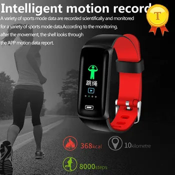 Новый фитнес-трекер Смарт-браслет Мониторинг сердечного ритма Часы для измерения артериального давления Трекер активности Смарт-браслет pk xaomi mi band 3