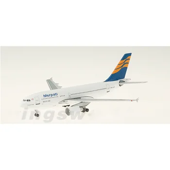 Отлитый под давлением в масштабе 1: 400 Merpati A310, имитирующий коллекцию моделей самолетов из металлического сплава, Украшение в подарок