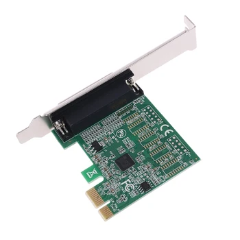 Параллельный порт DB25 25Pin PCIE Riser Card LPT принтер для преобразования карт PCI-E Express AX99100 QW