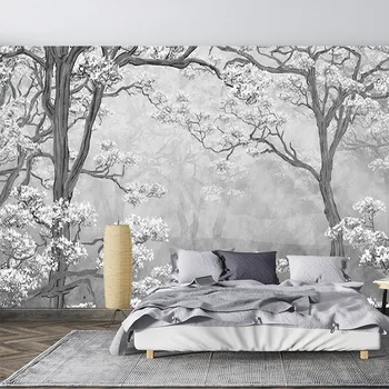 Рельефная красота, Индивидуальные 3D-фрески, детские обои, самоклеящиеся обои, гостиная, спальня, диван на фоне стены дома