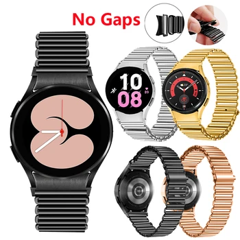 Ремешок без Зазоров Для Samsung Galaxy Watch 5Pro 45 мм Металлический Ремешок Alpine Loop Galaxy watch 4 5 40 мм 44 мм/4 Классический 46 мм 42 мм Браслет
