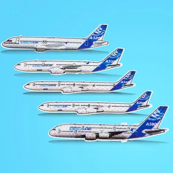 Светоотражающая Наклейка для моделей Aircarft Airbus A320 / A330 / A340 / A350 / A380, Подарок для Пилота-летчика Avaiton Flight Crew