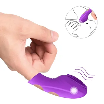 Силиконовая вибрационная накладка для пальцев с точкой G, пряжка, накладка для уколов пальцев, женский прибор, AV массажная палочка