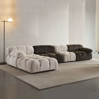 Скандинавский Модульный диван-кровать, Секционная Поролоновая губка для релаксации, Мягкое кресло, диван, комфорт для всего тела, Европейская мебель для дома Divano