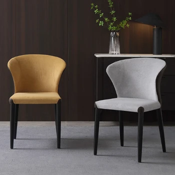 Современный обеденный стул из массива дерева, Обеденные стулья для ресторана Nordic, мебель для кафе, Кресло для переговоров со спинкой для отдыха