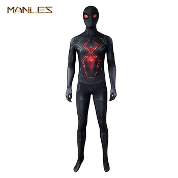 Темный комбинезон-паук для косплея, игровой костюм, боди, костюм супергероя на Хэллоуин