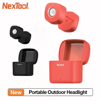 Фара NEXTOOL, портативный чехол для зарядки, фара для ночных прогулок, светодиодная подсветка со спортивной повязкой на голову