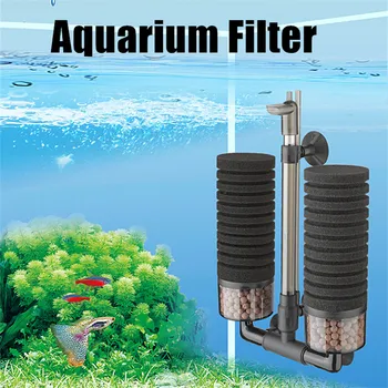Фильтр для аквариума, многоразовая био-губка, аквариумный фильтр, хлопковый воздушный насос, скиммер, биохимическая фильтрация, товары для водных животных, 13 долларов США