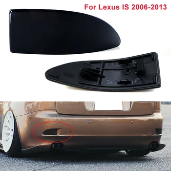 Черный/красный отражатель заднего бампера автомобиля, корпус стоп-сигнала для Lexus IS 2006-2013