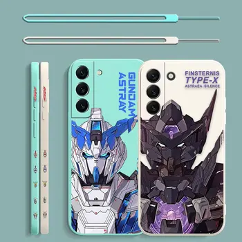 Японское Аниме G-Gundam Чехол Для Телефона Samsung Galaxy S23 S22 S21 S20 FE Ultra S11 S11E S10 S10E S9 Plus Lite 5G Жидкая Веревочная Крышка