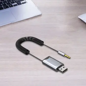 автомобильный USB-адаптер AUX-приемника аудиокабель 3,5 мм Музыка с низкой задержкой для наушников