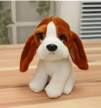 мягкая имитация животного 18-сантиметровый дог, плюшевая игрушка, имитация собаки, кукла d8050